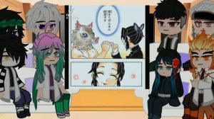 Hashira react to Shinobu|Реакция столпов на Шинобу|By:Сан