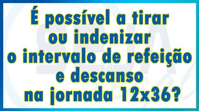 JORNADA 12X36 COMO FUNCIONA смотреть онлайн