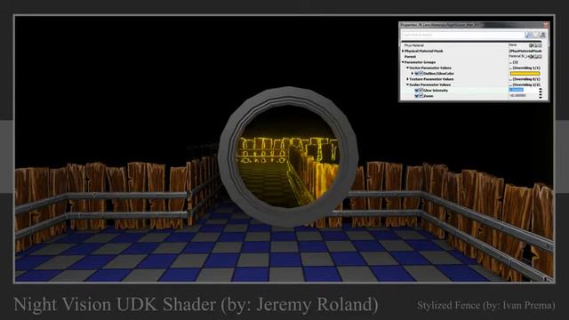 UDK Night Vision Shader смотреть онлайн