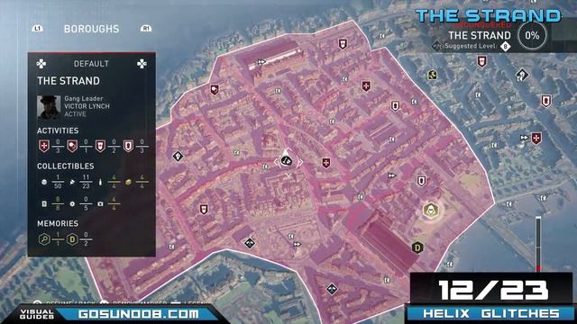 Assassin's Creed Syndicate - All Helix Glitches The Strand Locations Guide смотреть онлайн