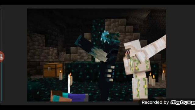 warden vs iron golem animation смотреть онлайн