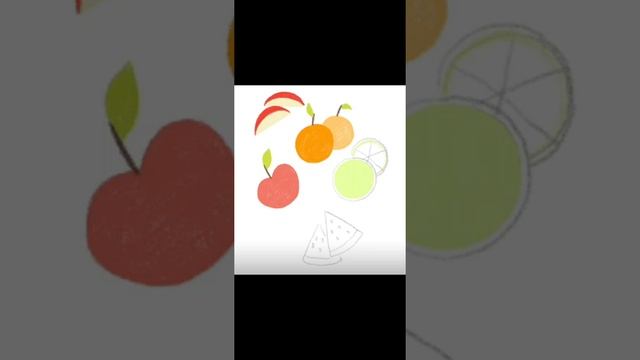 How to draw fruits? Как нарисовать фрукты? смотреть онлайн