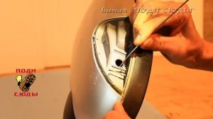 Как разобрать  зеркало на газели, соболе. Замена повторителя поворота.