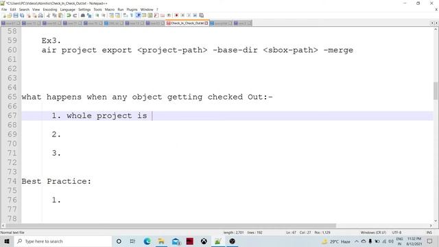 Check In(Import in TR) and Check Out(Export from TR) in Abinitio смотреть онлайн