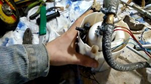 Замена - переделка топливного насоса Пежо партнёр типи 1,6 бензин 90л.с.