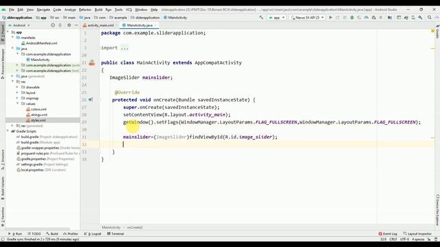 Android slider | Android Slider with Firebase Images | Image slider Firebase Android studio смотреть онлайн