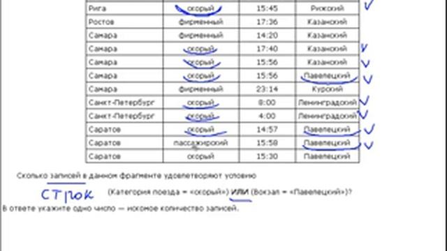 ОГЭ 2021 информатика - Решение задания номер 12 смотреть онлайн