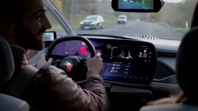 Renault SYMBIOZ - беспилотное авто с очками виртуальной реальности смотреть онлайн