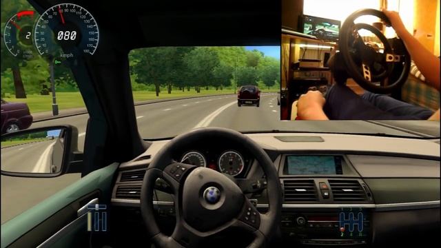 Phoenix Plays City Car Driving 'BMW X5M' #3 смотреть онлайн