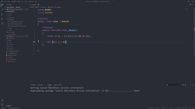 Multiple Variables In One: Arrays | Godot C# Basics смотреть онлайн