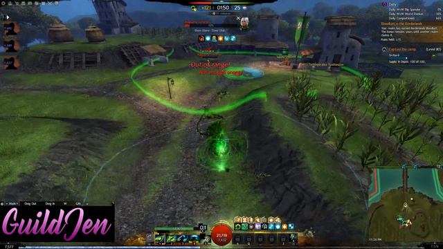 GW2 - WvW Roaming Death Magic Harbinger - Guild Wars 2 Build - Necromancer Gameplay End of Dragons смотреть онлайн