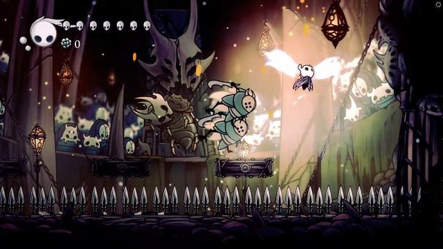 Hollow Knight - жалко гусеничку смотреть онлайн