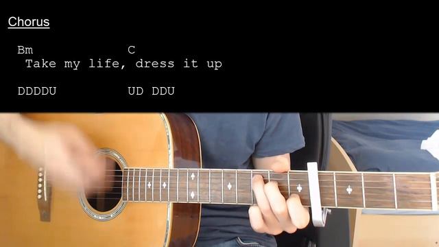 Machine Gun Kelly - Papercuts Guitar Tutorial With Chords / Lyrics