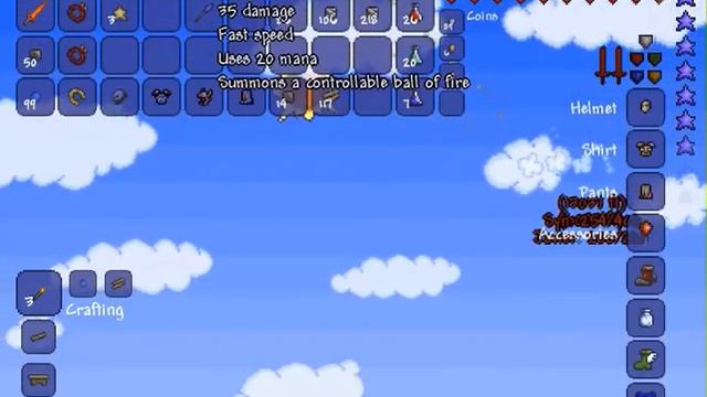 Terraria - Flying Indefinitely (Requires Double Jump, Fixed in 1.0.3) смотреть онлайн