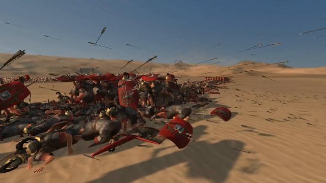 TESTUDO UNDER ARCHERS AMBUSH - Total War ROME 2 смотреть онлайн
