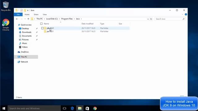 How to install Java JDK 9 on Windows 10 ( with JAVA_HOME ) смотреть онлайн