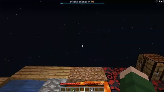 Скайблок, но он рандомно меняется каждые 3 минуты в Minecraft! смотреть онлайн