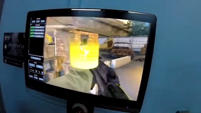 VR-полигон в игровом центре "Цель" - командная игра в виртуальном пространстве смотреть онлайн