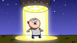 ВСТРЕТИЛ НЛО И ПРИШЕЛЬЦЕВ ! ?Анимация #фимчик #фантастика #нло #мультик #анимация #истории