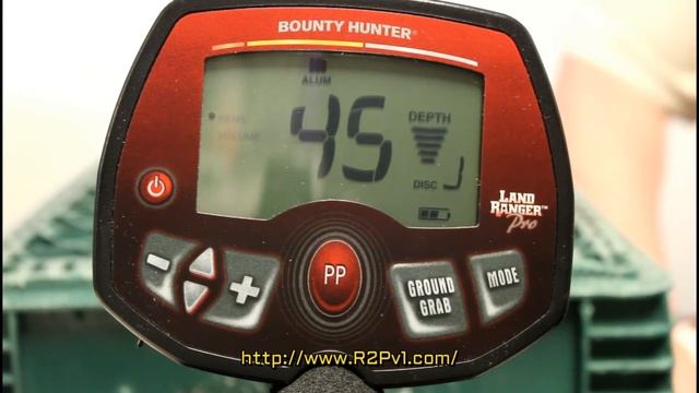 Testing the Bounty Hunter Land Ranger Pro Metal Detector смотреть онлайн