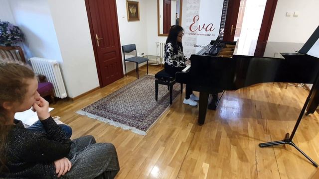 Alisa, piano, initial grade - F.X. Chwatal: Little Playmates смотреть онлайн