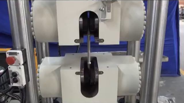 WAW F Single Space Servo Hydraulic Universal Testing Machine as per ISO6892, ASTM A370, E8, A615, F смотреть онлайн