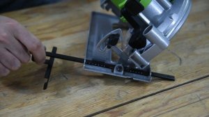 Аккумуляторная циркулярная пила Greenworks G24MCS обзор и распил