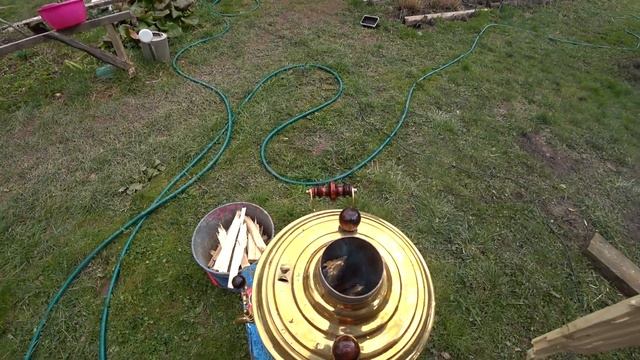 САМОВАР НА ДРОВАХ. КАК РАСТОПИТЬ САМОВАР/ SAMOVAR ON WOOD. HOW TO MELT A SAMOVAR.