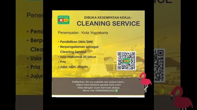 Lowongan Yogyakarta " Cleaning Services " смотреть онлайн