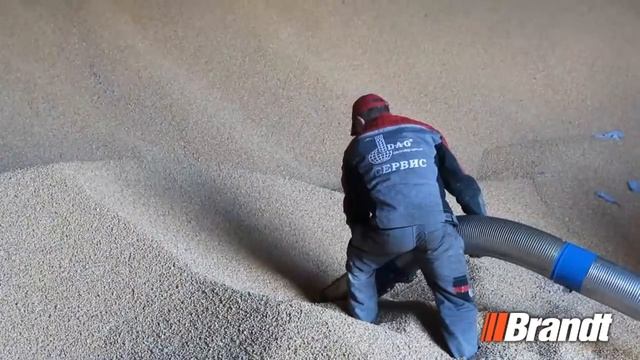 Вакуумный перегрузчик зерна Brandt GRAINVAC 5200EX смотреть онлайн