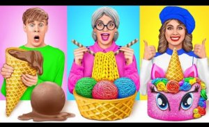 Кулинарный Челлендж_ Я против Бабушки _ Смешные cитуации от Multi DO Challenge