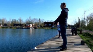 Рыбалка в Ропше. "Рыбные пруды". Форель. Дети в восторге!