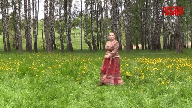 Фольклорные мотивы Дедославля: Показ- презентация народного костюма "Русский стиль" смотреть онлайн