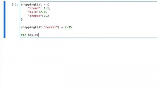 Python: Adding Keys and Values to a Dictionary
