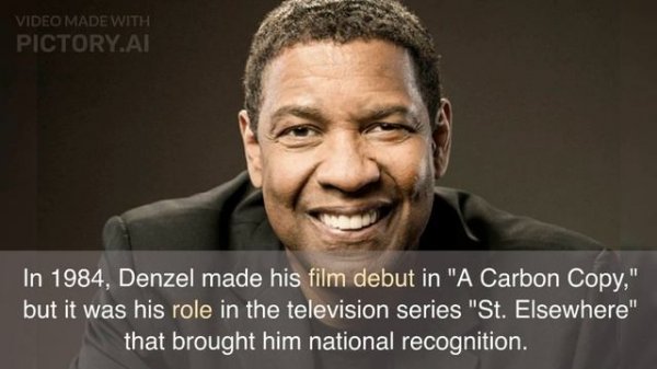 The Life and Career of Denzel Washington