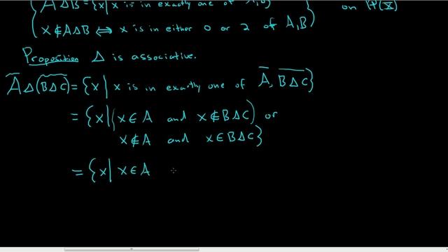 The Symmetric Difference is Associative Proof Video смотреть онлайн