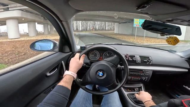 2009 BMW 1 E87 | 1.6 116I 122HP | POV Test Drive смотреть онлайн