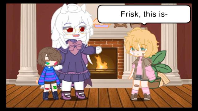 If I fell into UnderTale [] Gacha Club [] смотреть онлайн