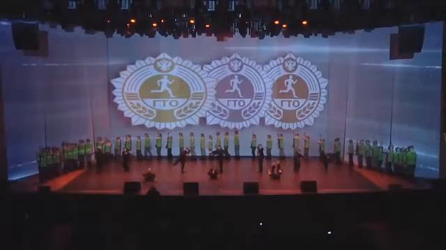 Показательная программа ушу на юбилее 80 лет дворца (Омск)