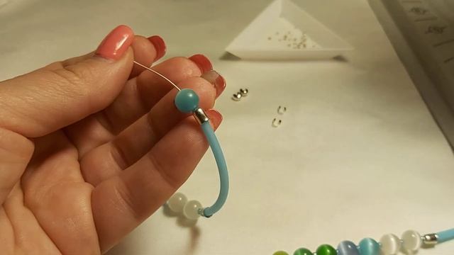 Колье своими руками.МК Детское колье ! Master-class For Beginners!