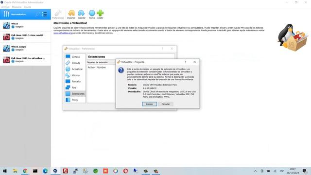 Activar puertos USB 2.0 y 3.0 en VirtualBox - Configuración смотреть онлайн