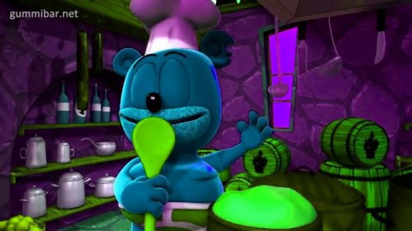 Monster Mash Halloween Gummibär The Gummy Bear Song Fast Motion