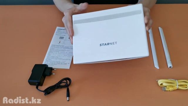 4G WiFi роутер StarNet 4G-CPE. Распаковка