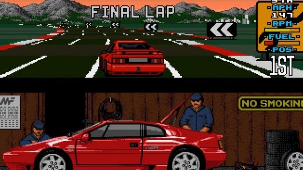 Lotus Esprit Turbo Challenge Longplay (Amiga) [QHD]