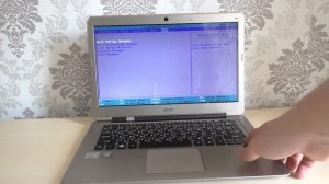 Как включить D2D Recovery в биос на ноутбуке Acer