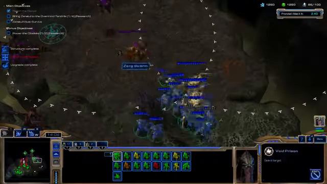 Starcraft 2 [campain] - Brutal - Echoes of the future смотреть онлайн