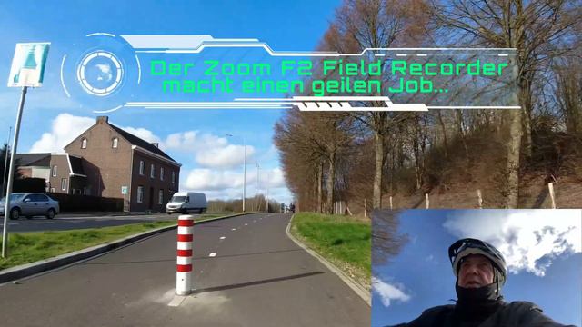 Audio Outdoor Test Zoom F2 Field Recorder - der gute Ton für das Bike Vlogging смотреть онлайн