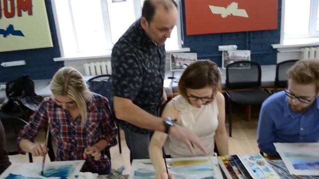 МК АКВАРЕЛЬ ПО СЫРОМУ смотреть онлайн