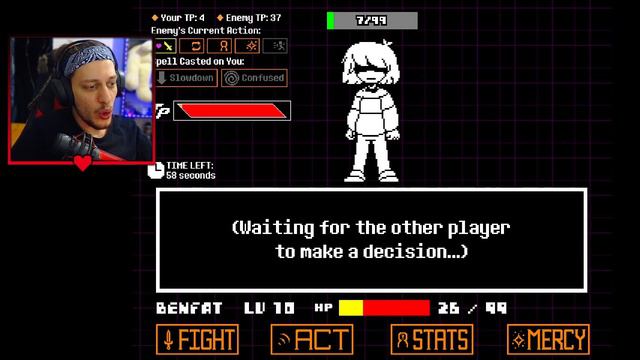 Undertale online Don't Forgette Turnuvaya katıl izleyicilerle PvP смотреть онлайн