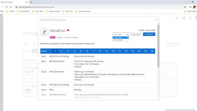 How to set up training plan in Garmin Watch? (Without Garmin Coach) смотреть онлайн